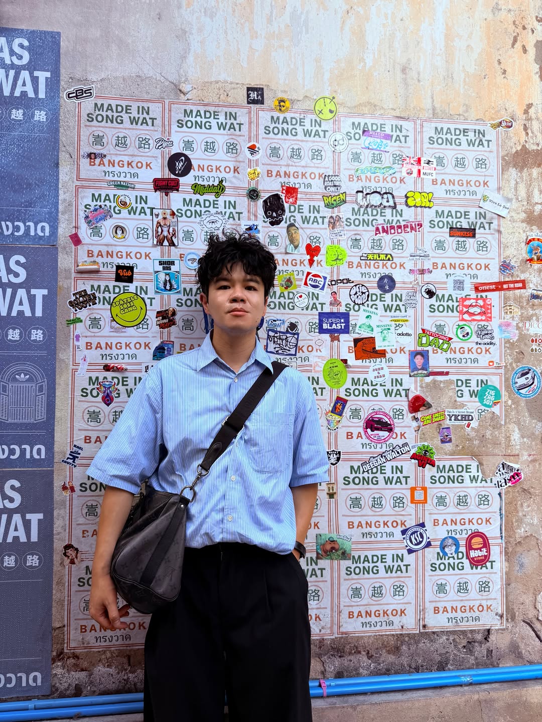 Henry Li 在曼谷街头,来自本人的 Instagram